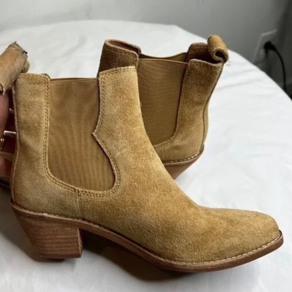 Madewell The Watkin Ankle Boot in Toffee Size 6 - Picture 2 of 5